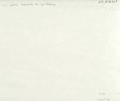 verso - Copyright Fondation Hainard