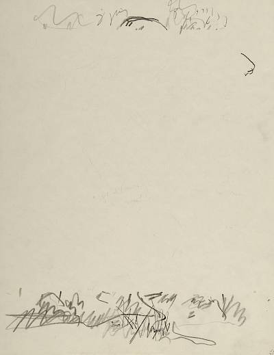 Robert Hainard - Le lanceur de cailloux (croquis) - Copyright Fondation Hainard