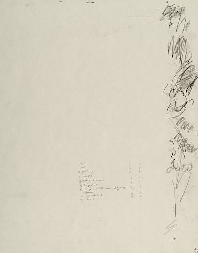 Robert Hainard - Chardonnerets (croquis) - Copyright Fondation Hainard