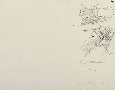 Robert Hainard - Deux castors (croquis) - Copyright Fondation Hainard