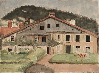 Robert Hainard - Maison, Jura - Copyright Fondation Hainard
