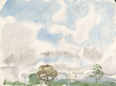 Robert Hainard - Paysage - Copyright Fondation Hainard